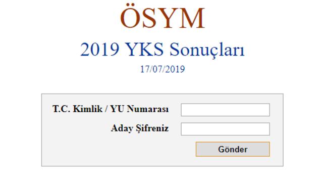 YKS Sonuçları Açıklandı!
