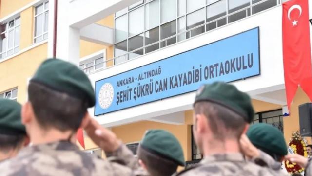 Şehidimizin Adı Doğum Gününde Okula Verildi