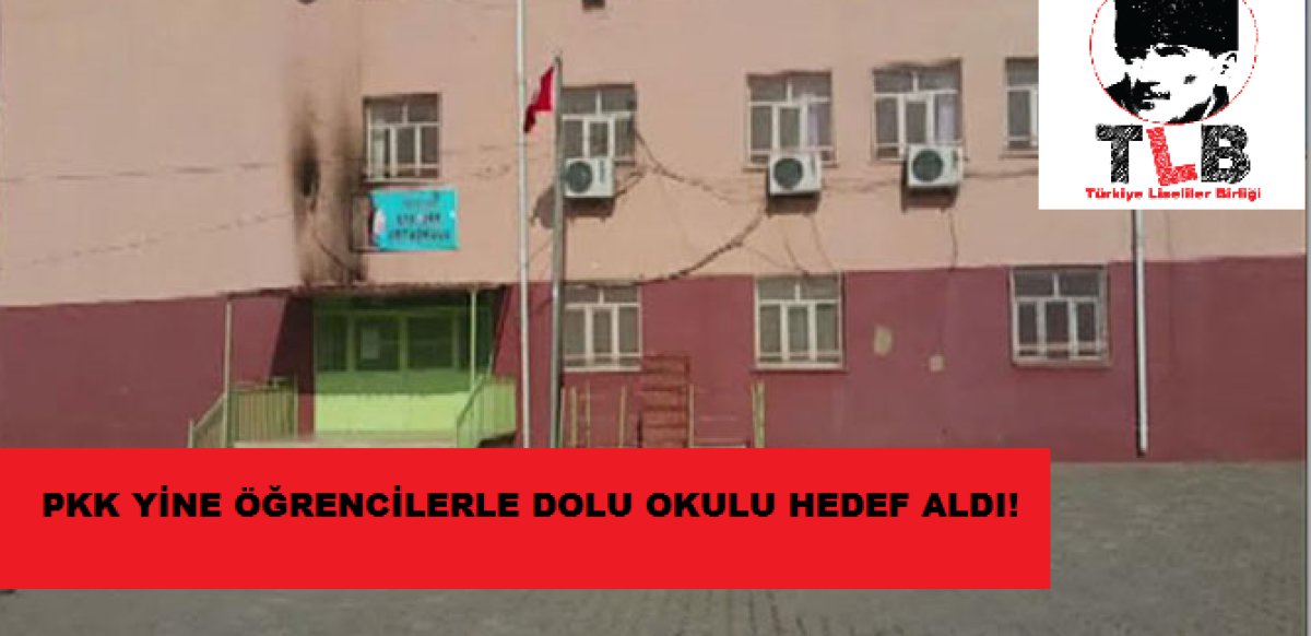 PKK Yine Öğrencilerle Dolu Okulu Hedef Aldı!