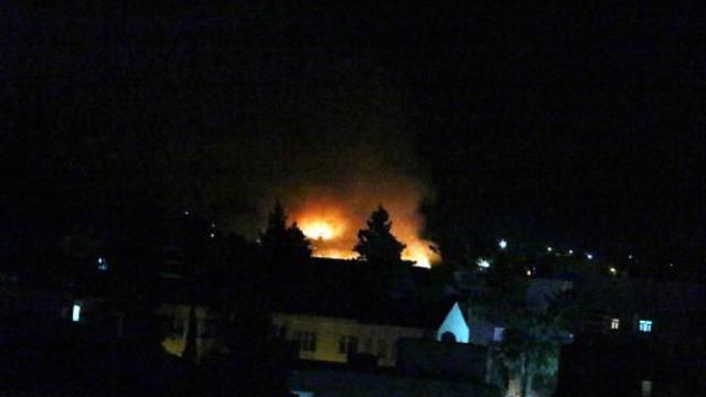 PKK Okul Yakmakla Kalmadı &Uuml;st&uuml;ne İtfaiye Ara&ccedil;larını Taradı