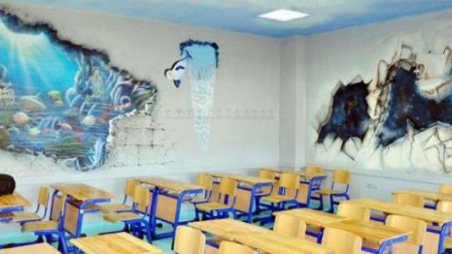 Sınıf Duvarlarını Hayalleri İle S&uuml;slediler