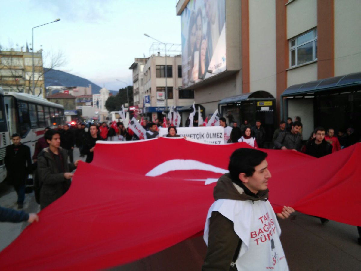 Şehidini Uğurlamak İsteyen Gemlik Halkını Susturamadılar!