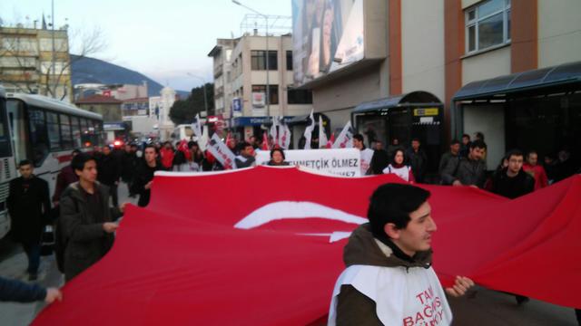 Şehidini Uğurlamak İsteyen Gemlik Halkını Susturamadılar!