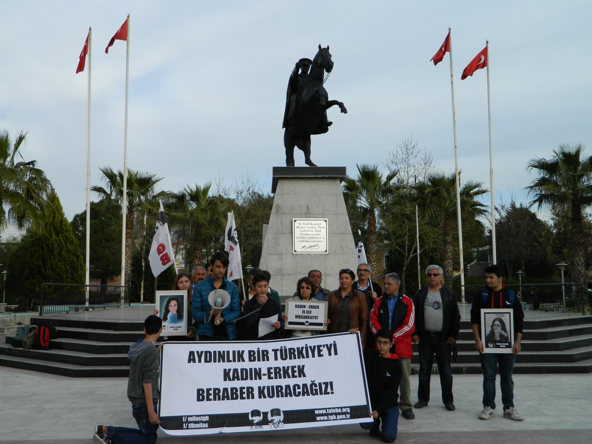 TLB Milas 8 Mart'ta Basın A&ccedil;ıklaması Ger&ccedil;ekleştirdi