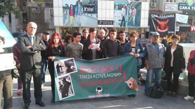 TLB Manisa: "Atatürk’ü Tarih Kitaplarından Sildirmeyeceğiz!"