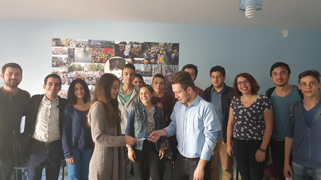 TLB Kadıköy'de Bayrak Değişimi
