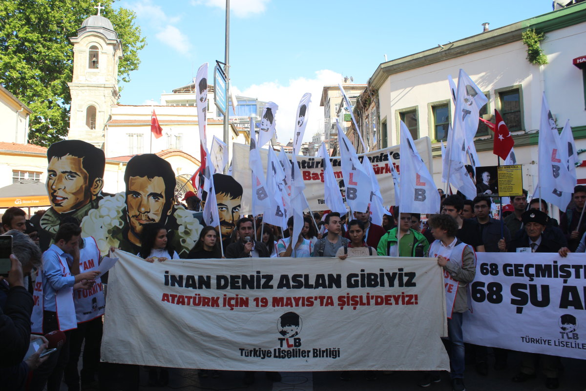 İNAN DENİZ ASLAN GİBİYİZ 19 MAYIS’TA BİRİNCİ VAZİFE YÜRÜYÜŞÜ’NDEYİZ!