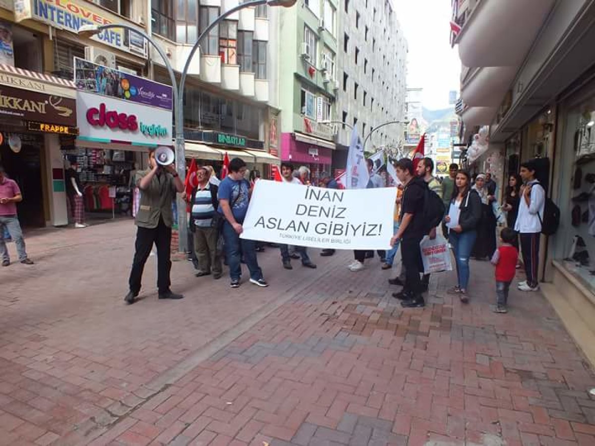 TLB İskenderun, Deniz Gezmiş, Yusuf Aslan ve Hüseyin İnan'ı Meydanda Andı