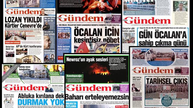 Özgür Gündem'in PKK'nın Sesi Olduğunu Gösteren 7 Manşeti