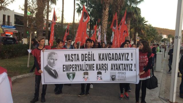 TLB Bodrum 10 Kasım Yas Değil Mücadele Günüdür Diyor!