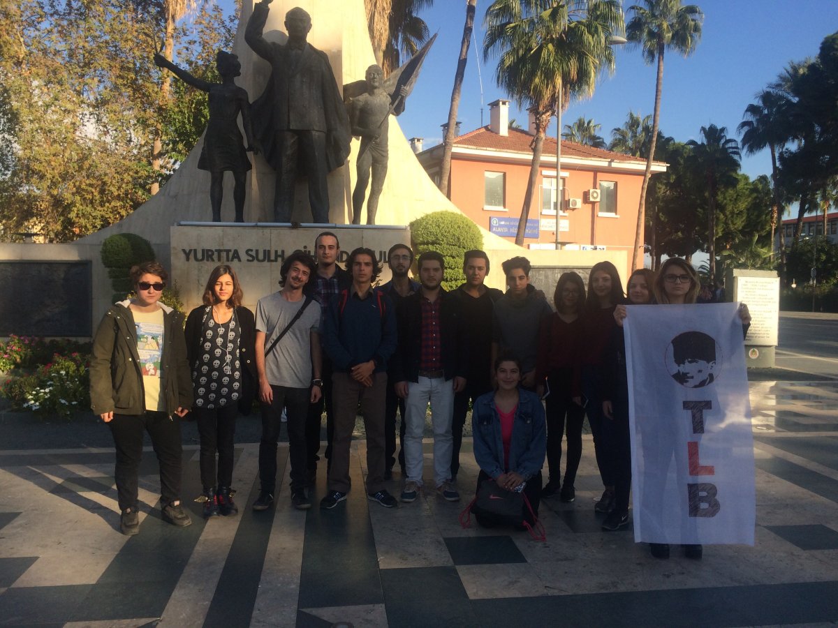 TLB Alanya'da Bayrak Değişimi