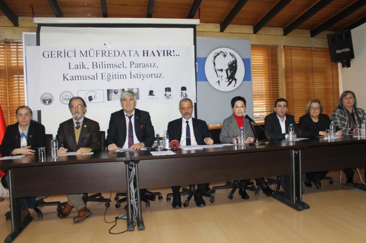 Kitle örgütlerinden Atatürksüz müfredat taslağına karşı ortak açıklama