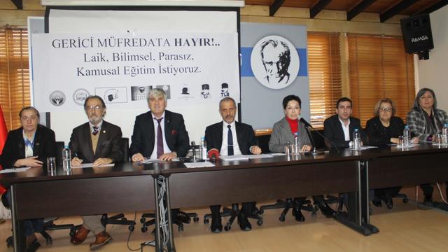 Kitle örgütlerinden Atatürksüz müfredat taslağına karşı ortak açıklama