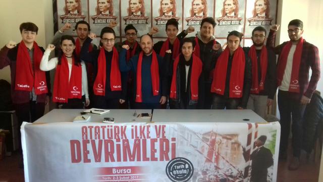 TLB Bursa Atatürk İlke ve Devrimleri Tarih Okulu'nu gerçekleştirdi