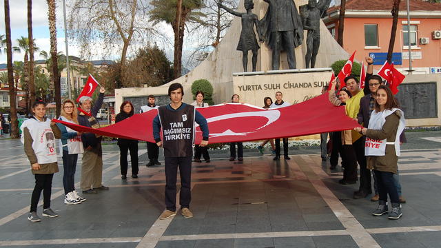 TLB Alanya: İzmir Marşı'nı yasaklatmayız!
