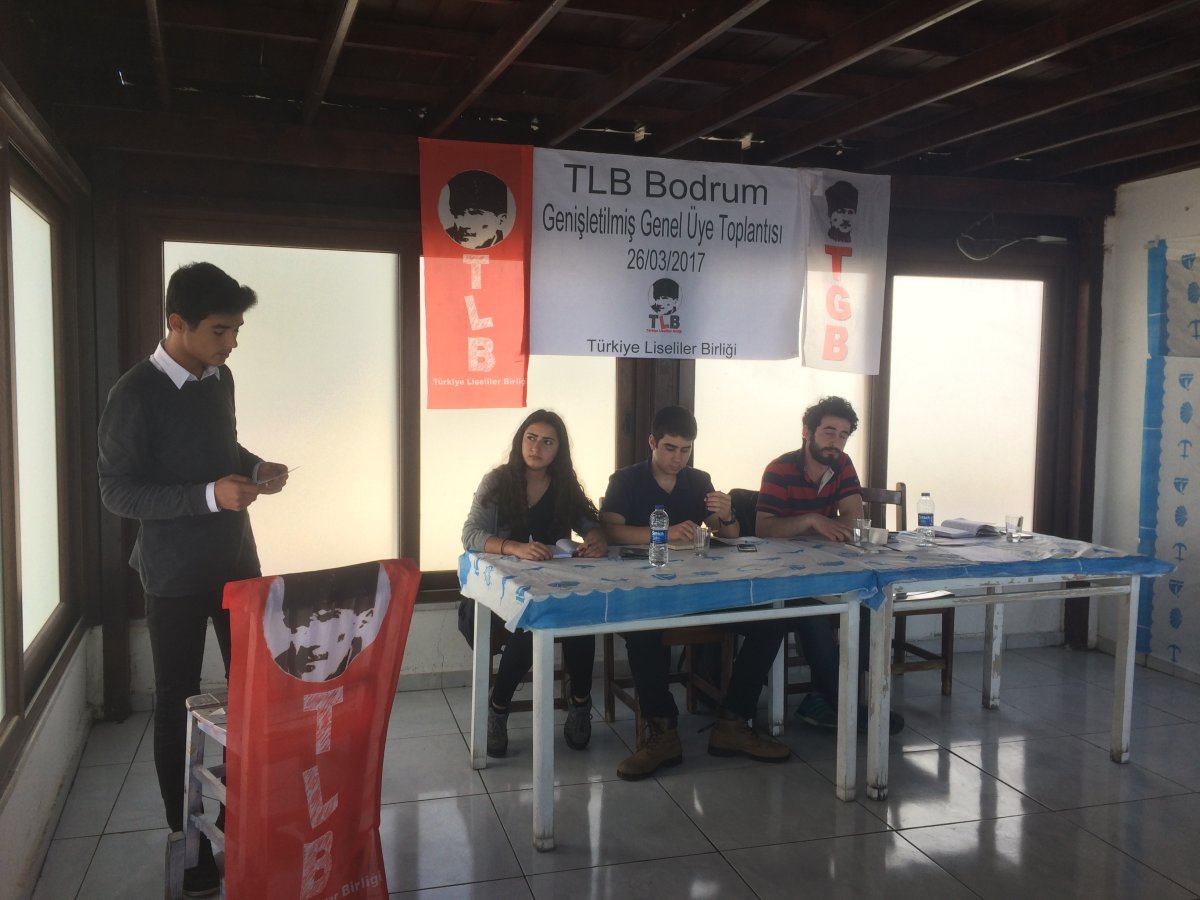 TLB Bodrum genel üye toplantısı yapıldı