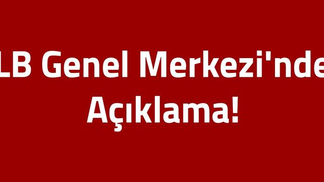 TLB Genel Merkezi'nden açıklama: Adana Valiliği suç işliyor!