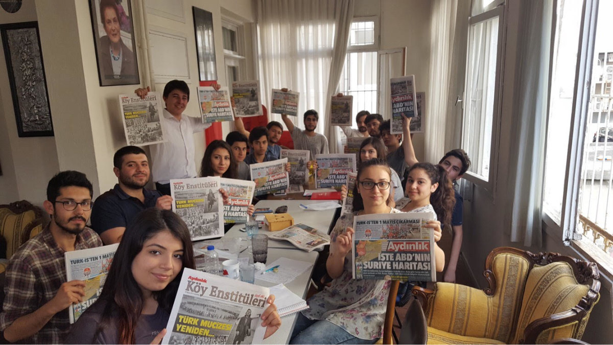 TLB Adana Aydınlık Gazetesi okuma etkinliğini gerçekleştirdi!