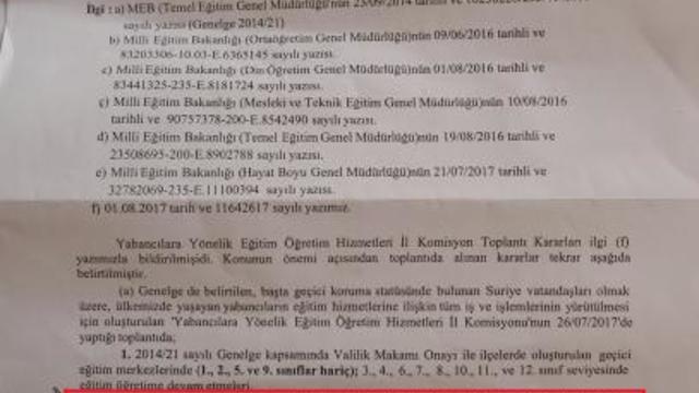 Suriye'li Öğrenciler İmam Hatiplere Yönlendirildi