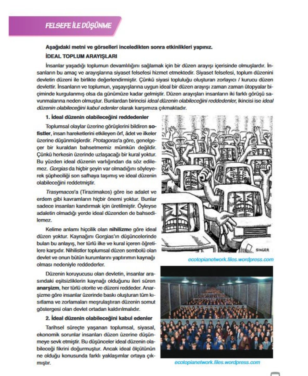 Ortaöğretim Felsefe Kitabı