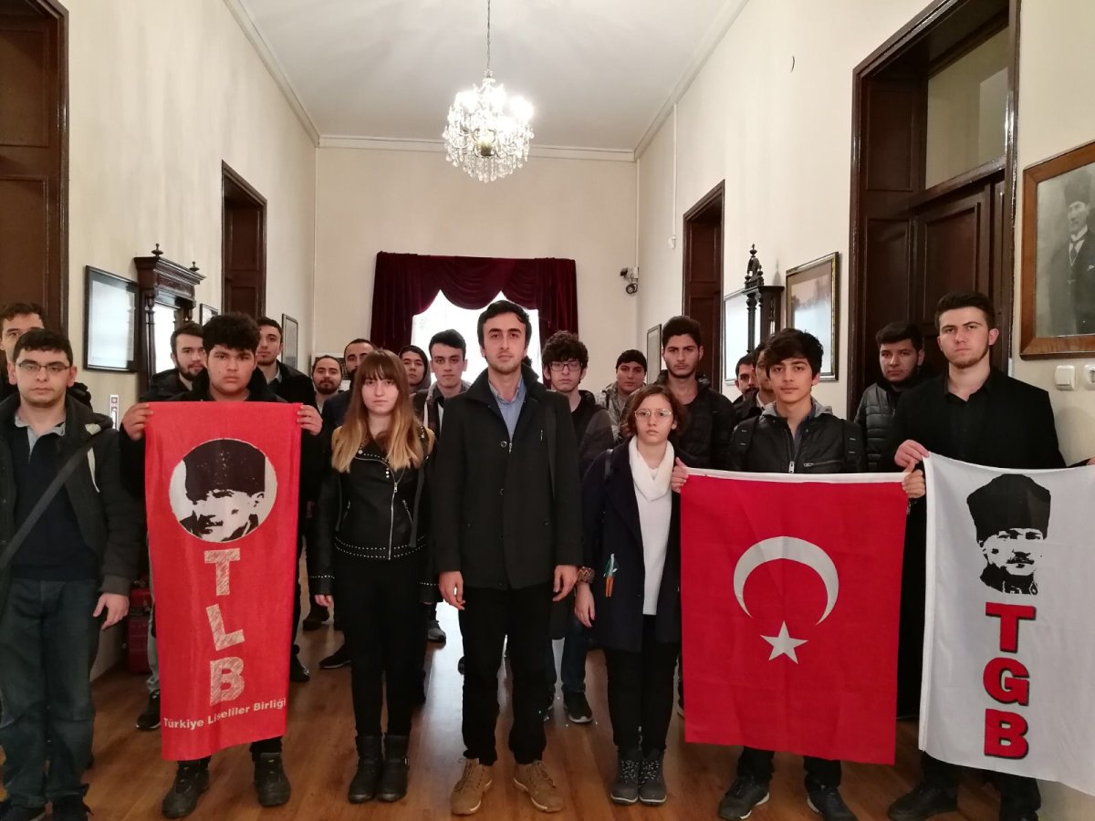 TLB Antalya'dan Atatürk Evi'ne ziyaret