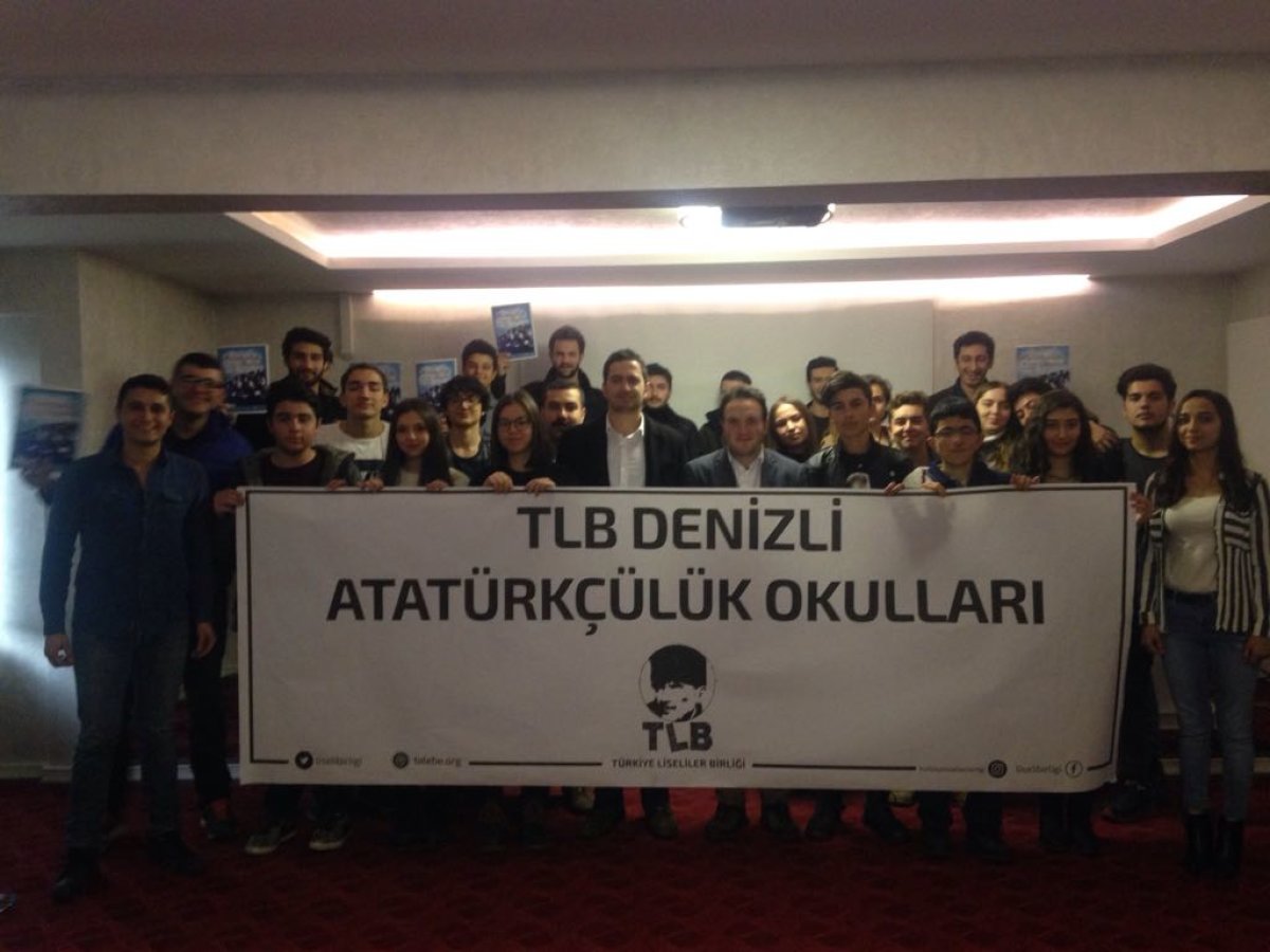 Denizli'nin vatansever liselileri Atatürkçülük Okulları'nda buluştu