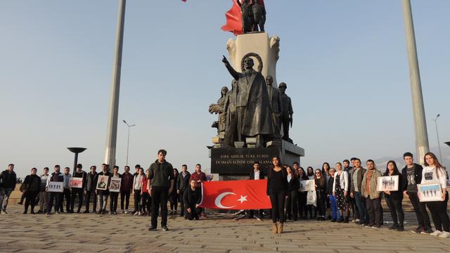 TLB İskenderun sınırdan Mehmetçiğe destek oldu