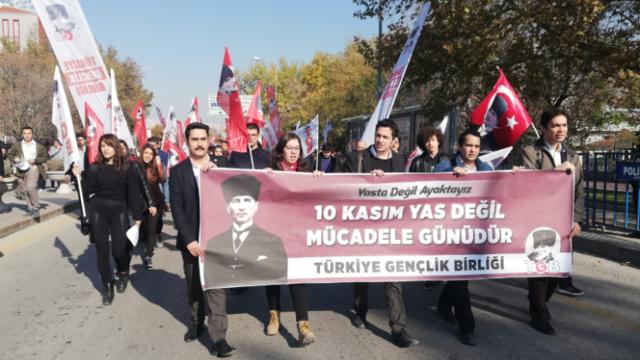 TGB-TLB Ankara, 10 Kasım'da Anıtkabir'e Y&uuml;r&uuml;d&uuml;