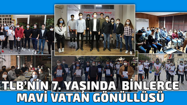 TLB'nin 7. Yaşında Binlerce Mavi Vatan Gönüllüsü