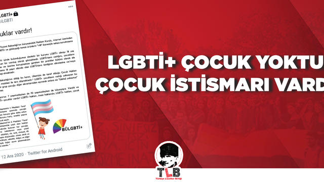 LGBTİ Çocuk Yoktur, Çocuk İstismarı Vardır