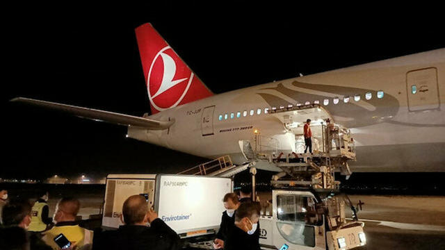 Koronavirüs Aşısı Türkiye'ye Geldi