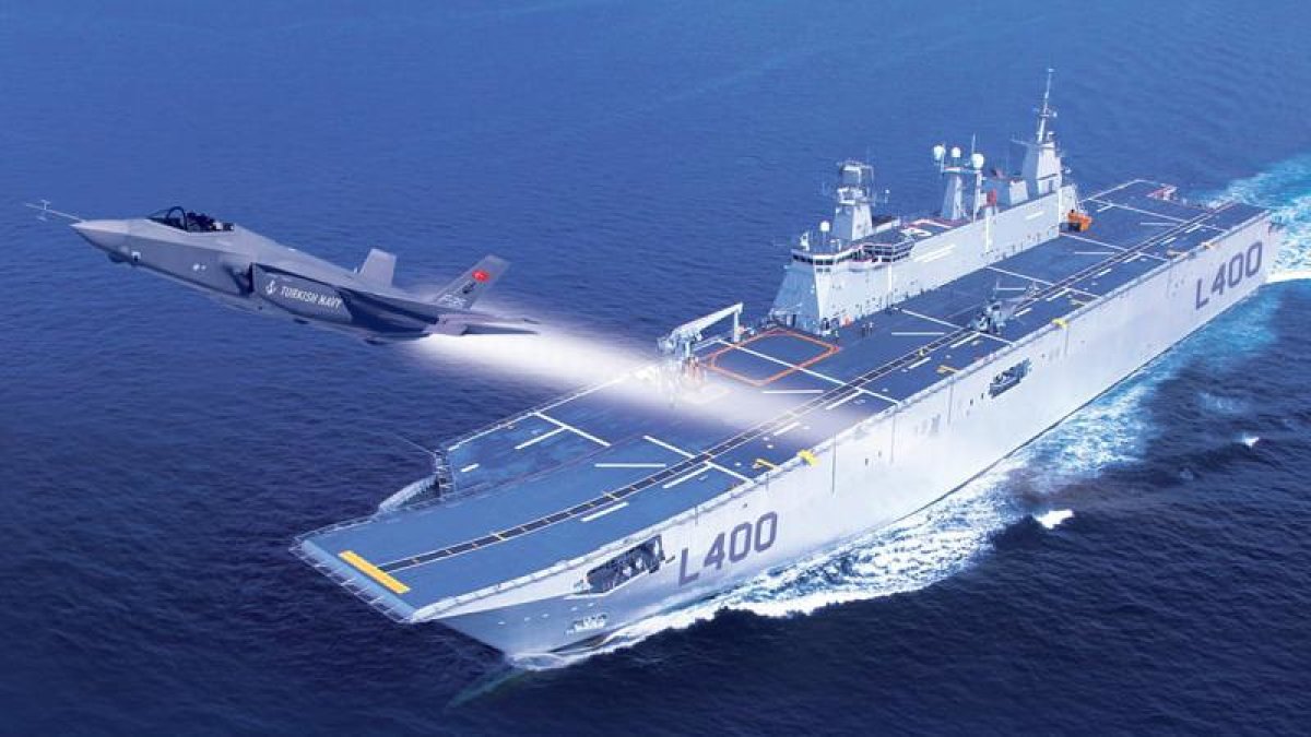 Savunma Sanayi, 'Türk Tipi Uçak Gemisi' üretmeye hazırlanıyor