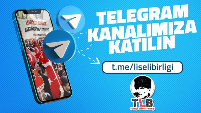 Türkiye Liseliler Birliği Telegram'da!