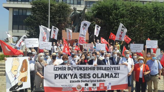 İzmir Büyükşehir Belediyesi PKK'ya Ses Olamaz