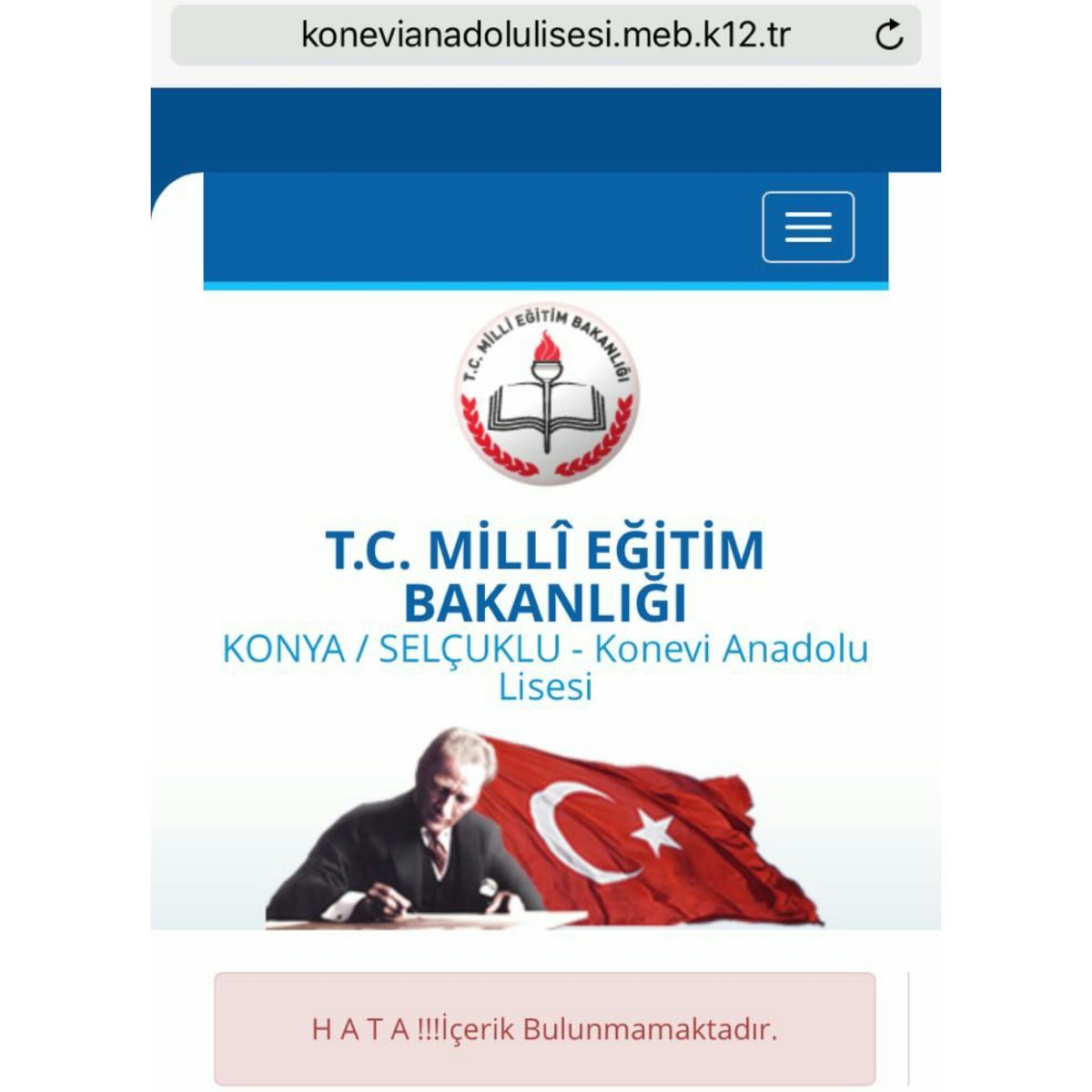 Tepkilerden sonra duyurunun kaldırılmış hali