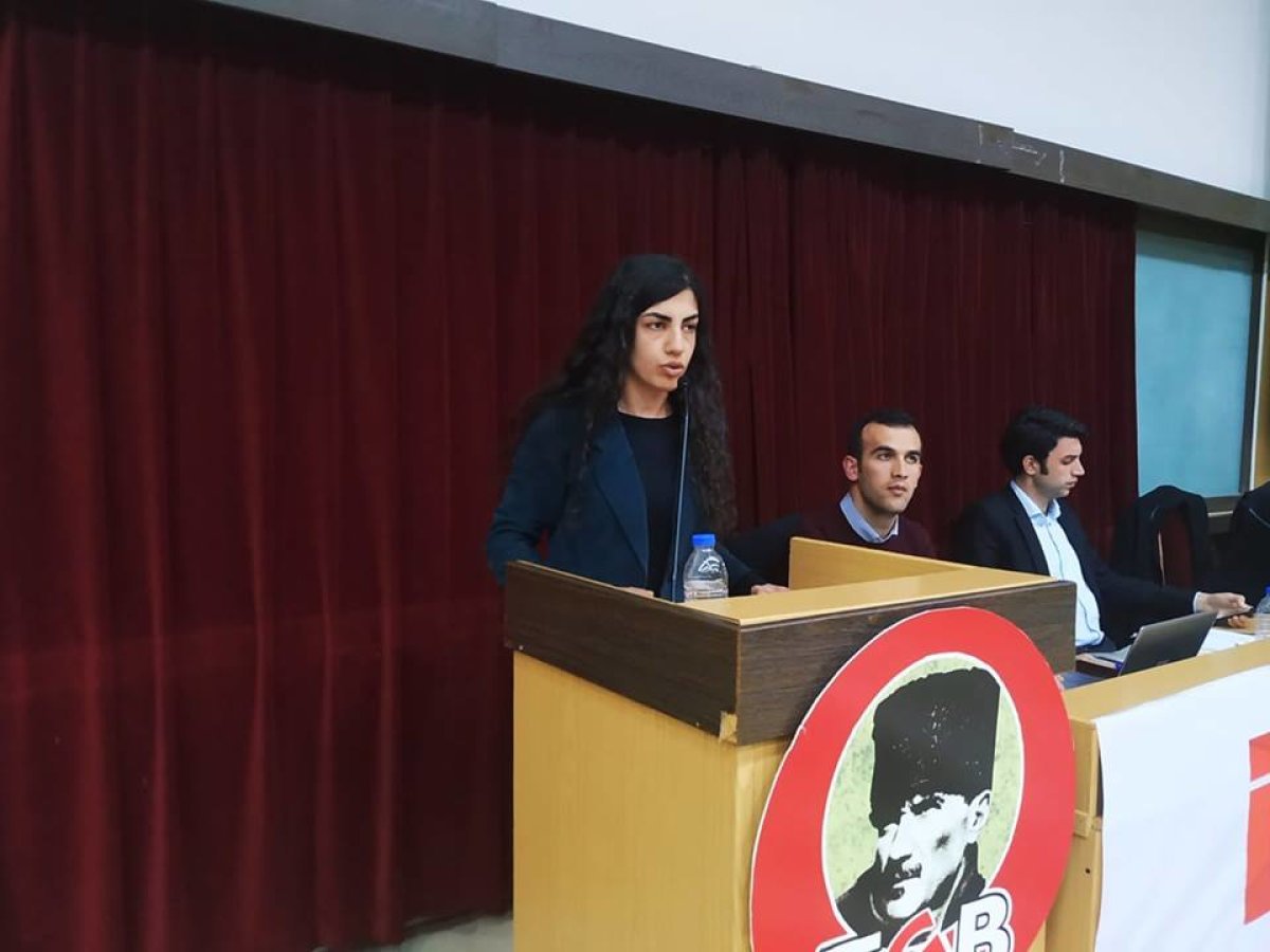 TLB Genel Başkan Yardımcısı Dilek Çınar